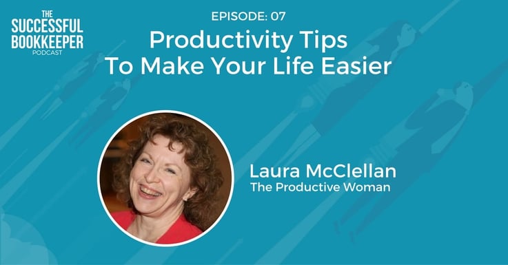 Productivity expert and host of the podcast, The Productive Woman, Laura McClellan